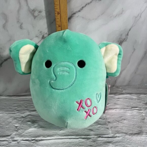 Squishmallow Diego The Teal Elephant Soft Plush Stuffed Animal - Picture 10 of 10
